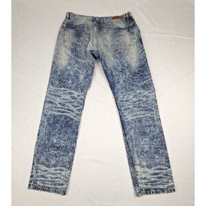 Evolution Jeans Men's Size 36.‎ Stone Washed Distressed Y2K Denim.